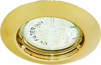 Светильник встраиваемый Feron DL110A потолочный MR11 G4.0 золотистый 15006
