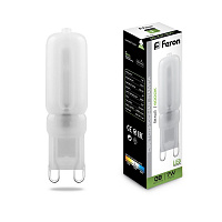 Лампа светодиодная Feron LB-431 G9 7W 4000K 25756