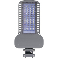 Светодиодный уличный консольный светильник Feron SP3050 80W 5000K 230V, серый 41266