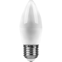 Лампа светодиодная Feron LB-570 Свеча E27 9W 6400K 25938