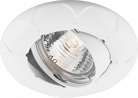 Светильник встраиваемый Feron DL6022 потолочный MR16 G5.3 белый поворотный 28957