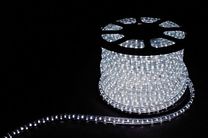 Дюралайт светодиодный Feron LED-F3W 3-х жильный , белый 7000K 2,88Вт/м 72LED/м 50м 220V 26070
