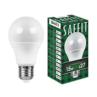 Лампа светодиодная SAFFIT SBA6015 Шар E27 15W 6400K 55012