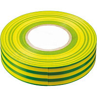 Изоляционная лента STEKKER INTP01315-10 0,13*15 мм. 10 м. желто-зеленая 32827